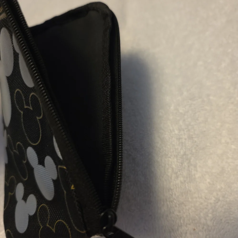 Disney Mickey Mouse Black and Gold Phone Pouch